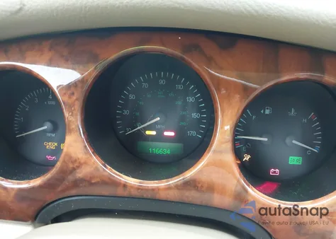 1998 Jaguar Xj8 Vanden Plas из США, поврежденный, VIN SAJKX6243WC825207